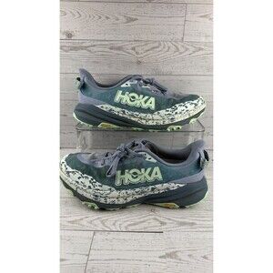 Hoka One One Speedgoat 6 1147811 MNLG Gray 9.5B Women's Trail Running Shoes #865